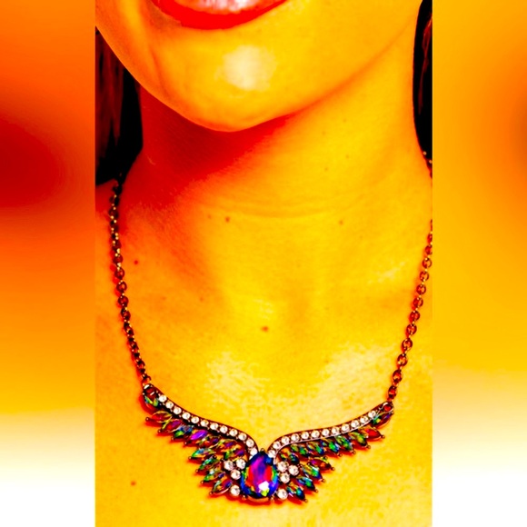 💜🙏💜 “SMOLDERING SHIMMER” MULTI OIL SPILL NECKLACE ~ PAPARAZZI❗️💜🙏💜 - Picture 4 of 8